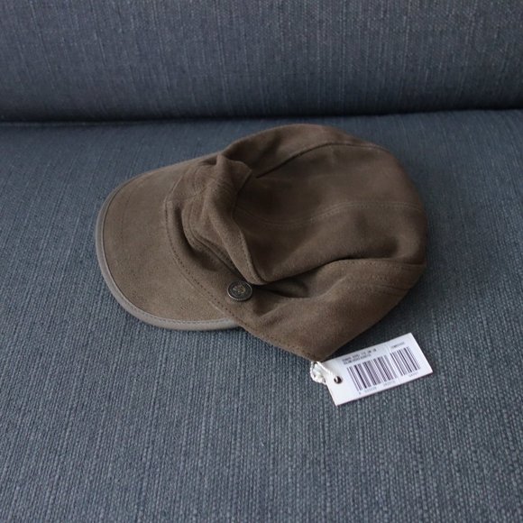 Diesel Real Leather Only the Brave 100% Cow Leather Adjustable Hat - Picture 6 of 16